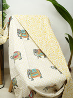 Rajhans Dohar | 100% Pure Cotton | Double Bed / Single Bed | HEMVI